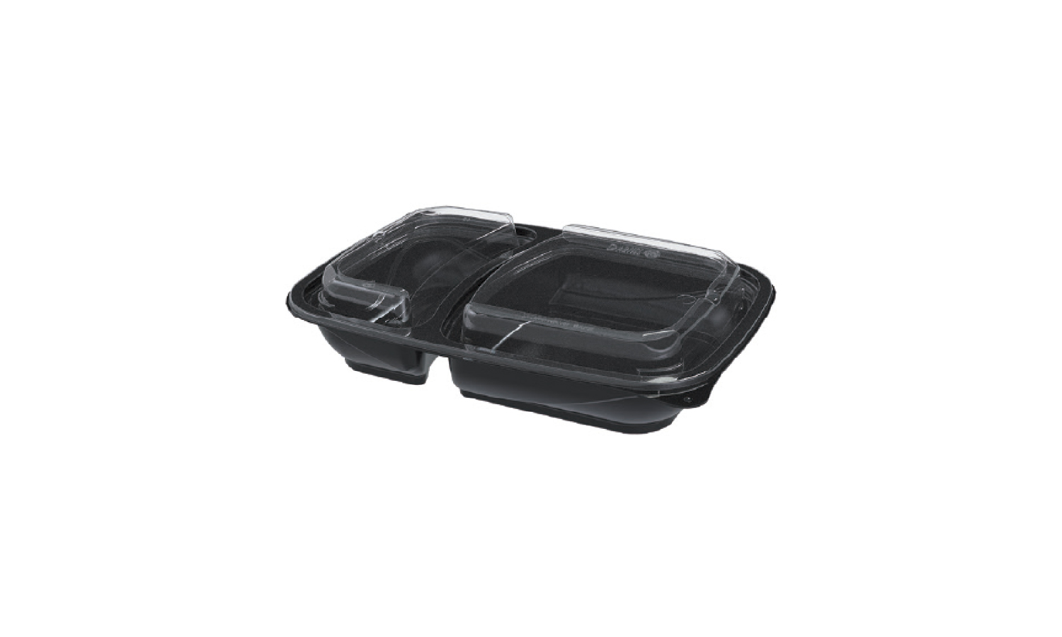 (10" x 7"  - 2-compartment Shallow)