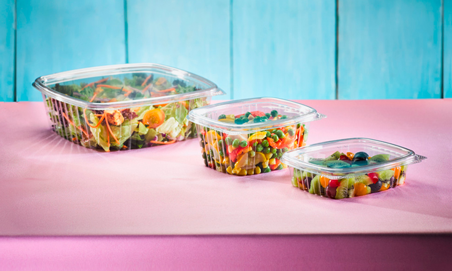 Darnel SelloPlus® Hinged Clear Deli Containers - 16 oz.